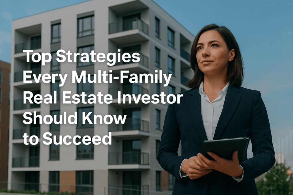 Top Strategies Every Multi-Family Real Estate Investor Should Know to Succeed